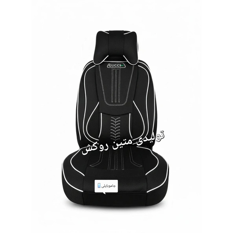 روکش صندلی جودون سنگین برزنتی مناسب خودروتیبا1 ،تیباصندوقدارقدیم مدل98به پایین طرح گوچیGUCCI VIP
